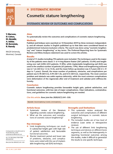 Cosmetic Stature Lengthening Review Img